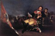 Godoy as Commander in the War of the Oranges Francisco Goya